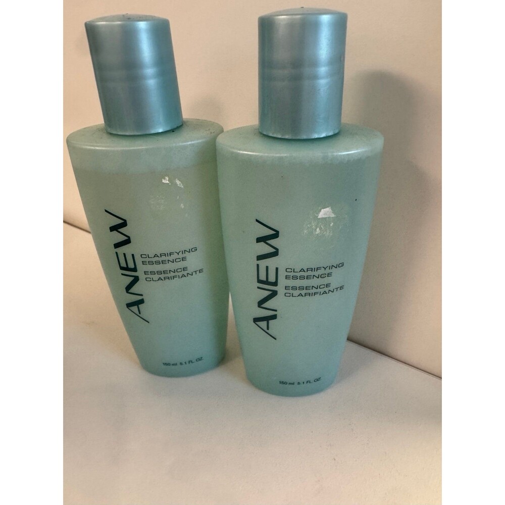 NEW LOT of 2 Avon Anew Clarifying Essence Toner 5.1 fl oz Revitalizing Skincare